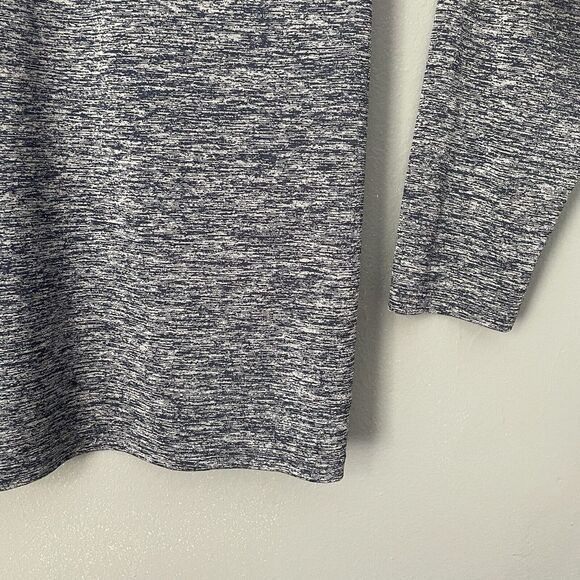 Under Armour Shirt Mens L 1/4 Zip Long‎ Sleeve Heat Gear Thermal Base Layer Blue - Picture 9 of 10